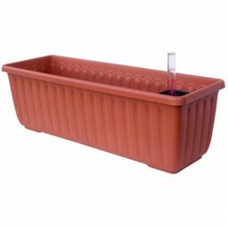Skrzynka balkonowa 40 cm z nawadnianiem Plastia Siesta