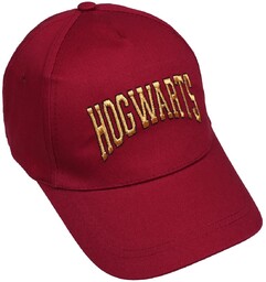 Klasyczna, burgundowa czapka z daszkiem HARRY POTTER 56