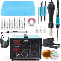 Stacja Lutownicza Spawarka Plastiku Yihua 852D+ Zestaw Akcesoria