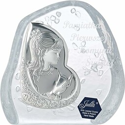 Crystaljulia obciążnik do listów, kryształ ołowiowy, przezroczysty, 11,5