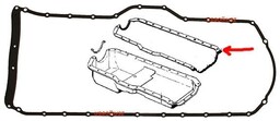 Uszczelka misy olejowej silnika Jeep Comanche J 4,0