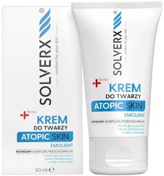 SOLVERX Atopic Skin Krem do twarzy do skóry