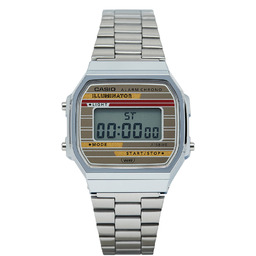 Zegarek Casio Vintage A168WEHA-9AEF Srebrny