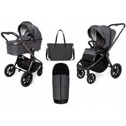 Wózek 2w1 Muuvo Quick Se 2 Diamond Graphite
