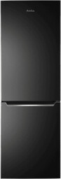 Lodówka AMICA FK2695.4FTHAA 170cm Czarny inox Total NoFrost