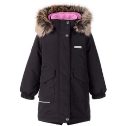 Kurtka/Parka dla dziewczynki VIOLA czarna Lenne, r. 104