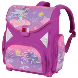Tornister szkolny dla dziewczynki Wróżki, różowy, Titanum Tiger