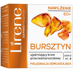 LIRENE_Dermo Nawilżenie 60+ ujędrniający krem przeciwzmarszczkowy Bursztyn 50ml