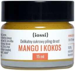 Iossi Mango i Kokos, delikatny cukrowy peeling