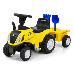 Jeździk Pojazd New Holland T7 Traktor żółty