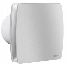 Wentylator łazienkowy Eberg Axi 100 Silver szczotkowane aluminium