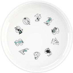 Rig Tig Talerz głęboki (turkusowy) Muminki ABC RIG-TIG