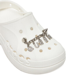 Ozdoba do butów Crocs QUEEN CHAIN 10011704 Srebrny