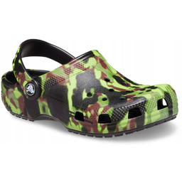 Dziecięce Buty Chodaki Crocs Spray Camo Clog 29-30