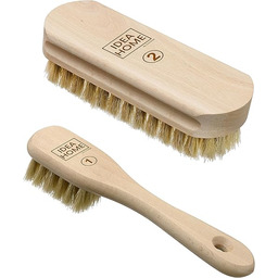 LEVIATAN Zestaw szczotek do butów ze skóry ziarnistej