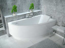 Wanna narożna 150 cm Prawa Luna Besco