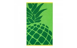 Zwoltex Ręcznik plażowy 100x160 Ananas zielony 23