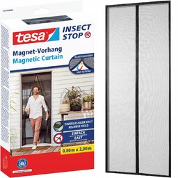 Moskitiera Magnetyczna Tesa Siatka Na Drzwi z Magnesami