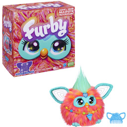 Hasbro, Furby 2.0, interaktywna maskotka koralowy, F6744