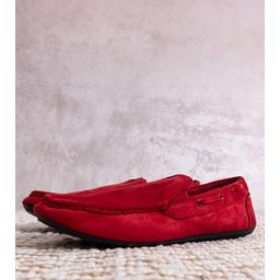 Czerwone mokasyny męskie Nashville-45