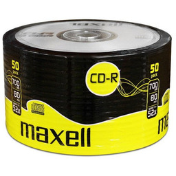 Płyty CD-R 50SZT. 700MB 80MIN MAXELL