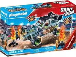Playmobil 71044 Kaskader Wyścigówka Auto Pojazd