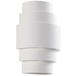 Lampa Ścienna Lindby, Marit, ściemnialny, biały, salon, gips