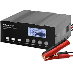 QOLTEC Inteligentna ładowarka 52491 do akumulatorów AGM GEL