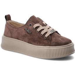 Filippo Sneakersy damskie,na grubej ryflowanej podeszwie z zamszową