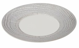 Revol ARBORESCENCE talerz płaski 31 cm, srebrny