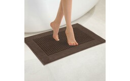 Zwoltex Dywanik łazienkowy 50x70 Paulo beżowy ciemny taupe