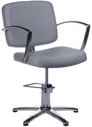 Fotel fryzjerski Dario jasno szary BH-8163