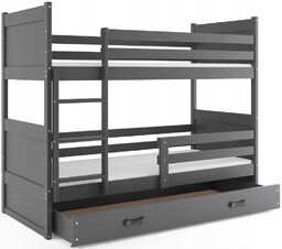 Łóżko piętrowe dla dzieci Rico 190x90 od Interbeds