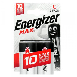 Energizer Baterie alkaliczne LR14/C blister 2szt. ENERGIZER MAX