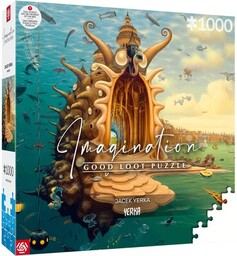 CENEGA Puzzle Imagination Jacek Yerka Port Harbor (1000