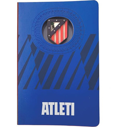 MOCIWORLD Notatnik Atlético de Madrid z logo 3D