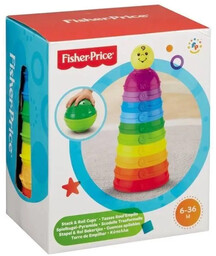 Okrągłe kubeczki do układania - Fisher-Price