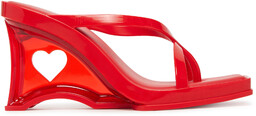 Japonki Melissa Melissa Glass Heel Ad 35801 Czerwony