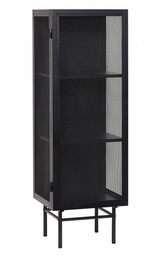Hübsch NORDIC Witryna Metalowa 150 cm / Czarna