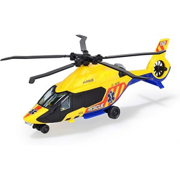 Dickie Toys - Helikopter ratowniczy Airbus H160 (żółty,