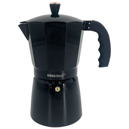 KINGHOFF Kawiarka KH-1885 Czarny 600 ml
