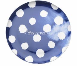 PORCELANOWY TALERZ PŁASKI NUOVA R2S - INDIGO 21