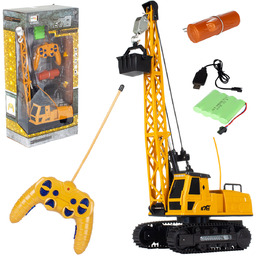 Dźwig Na Gąsienicach Zdalnie Sterowany Rc Żuraw Budowlany