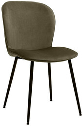 krzesło oliwkowy (sztruks) Penk