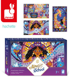 Janod, Zestaw Kreatywny Mozaika, Szkoła Magii