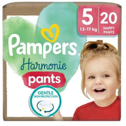 Pampers Harmonie Baby Pieluchomajtki rozmiar 5 12kg-17kg, 20