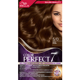 Wella Color Perfect 7, farba do włosów, 5/0