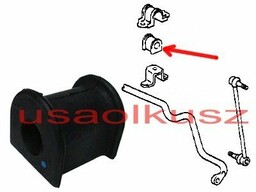 Guma tuleja stabilizatora przedniego 17mm Lexus RX300 1998-2003