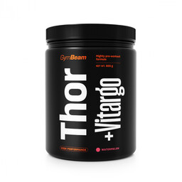 GymBeam Thor Fuel + Vitargo zielone-jabłko