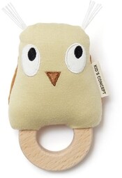 Kids Concept, Edvin Grzechotka Sowa Green